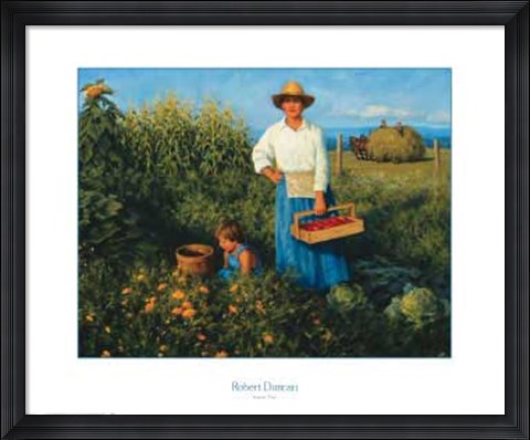 Framed Harvest Time Print