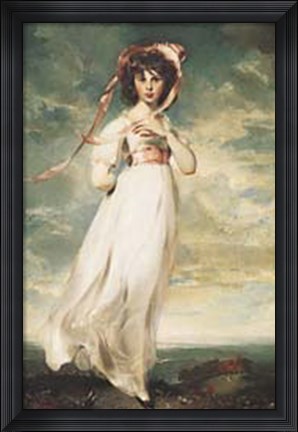 Framed Pinkie (Sarah Barrett Moulton) Print