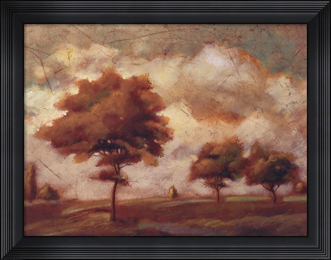 Framed Tuscan Afternoon II Print