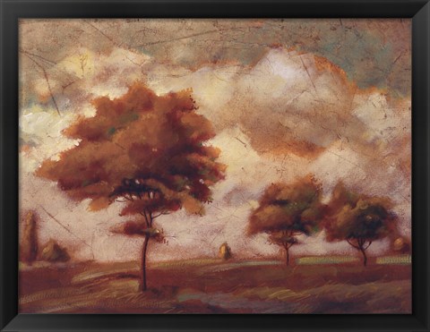 Framed Tuscan Afternoon II Print