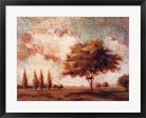 Framed Tuscan Afternoon I Print