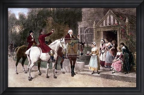 Framed Toast Pm Print