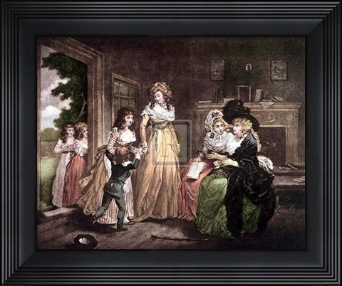 Framed Visit to the Boarding School [S] Ph Print