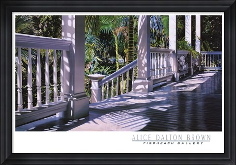 Framed Patrick&#39;s Porch Print