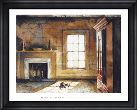 Framed Heyward House Parlour Print
