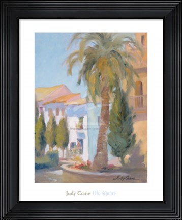 Framed Old Square Print
