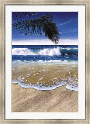 Framed Palm Breezes I Print