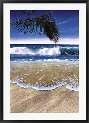 Framed Palm Breezes I Print