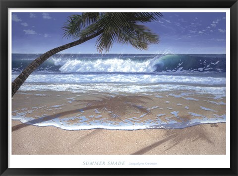 Framed Summer Shade Print