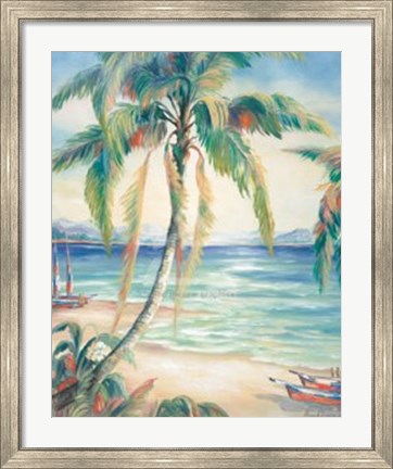 Framed Tropical Breeze II Print