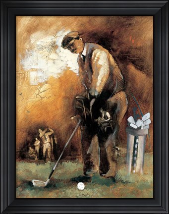 Framed At the Tee Print