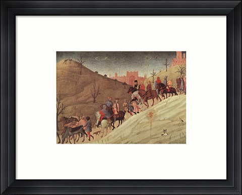 Framed Journey of the Magi Print