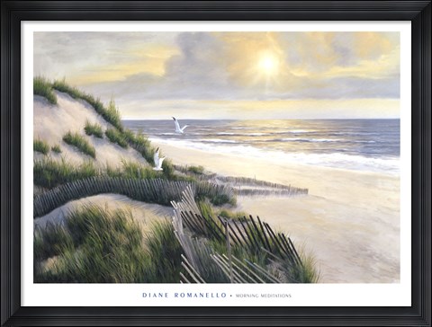 Framed Morning Meditations Print