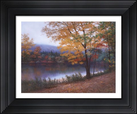 Framed Golden Autumn Print