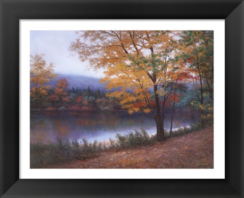 Framed Golden Autumn Print