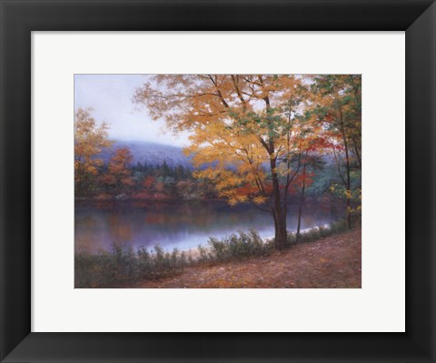 Framed Golden Autumn Print