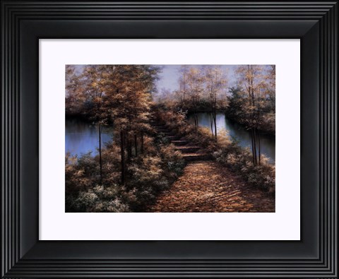 Framed Autumn Leaves Print