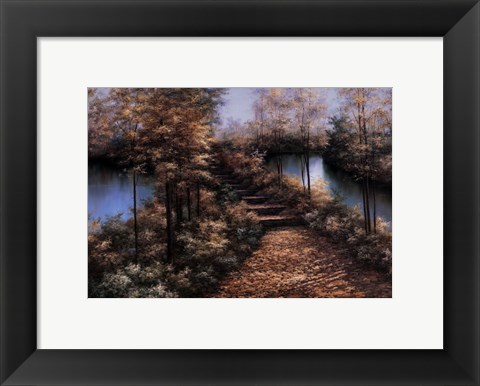 Framed Autumn Leaves Print