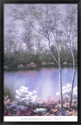 Framed Springtime Melody II Print