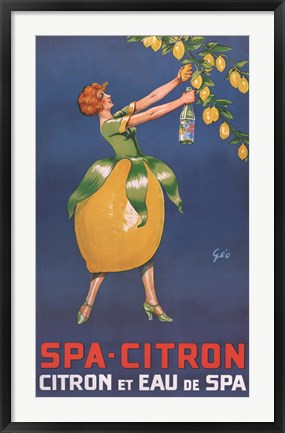 Framed Spa-Citron Print