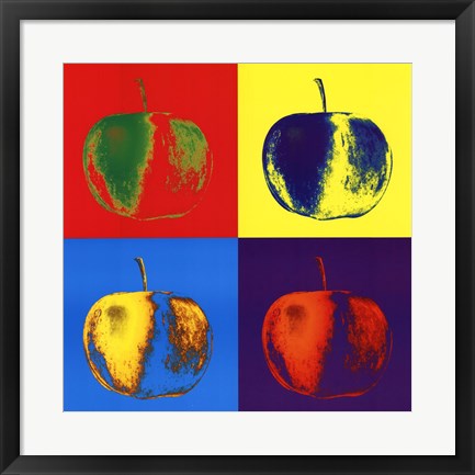 Framed Apples Print