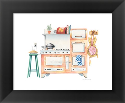 Framed Cookin&#39; with Kilowatts Print