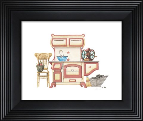 Framed Cookin&#39; with Coal Print