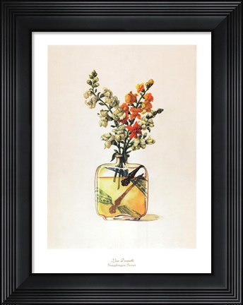 Framed Snapdragon Scent Print
