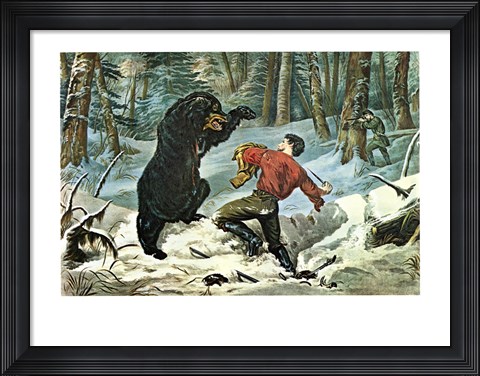 Framed Life of a Hunter Print