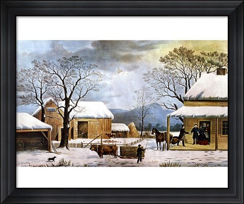 Framed Home, Thanksgiving Print