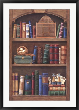 Framed Literature II Print