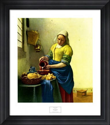 Framed Milkmaid Print