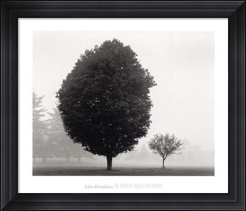 Framed In Touch with Stillness Print