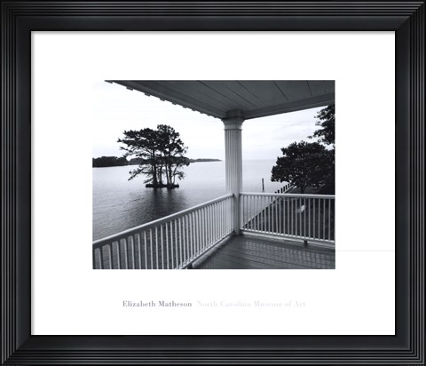 Framed Edenton, 1982 Print