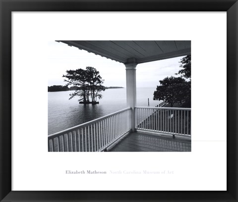 Framed Edenton, 1982 Print