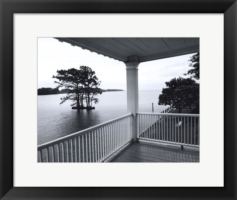 Framed Edenton, 1982 Print