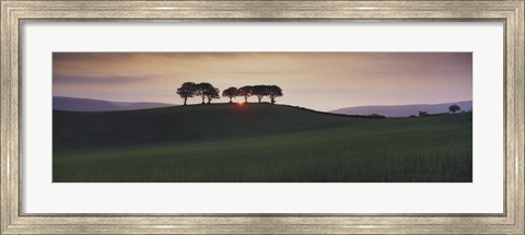 Framed Somerset Sunrise Print