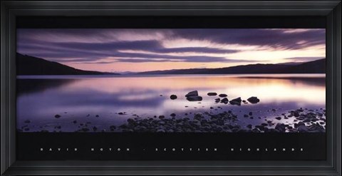 Framed Scottish Highlands Print