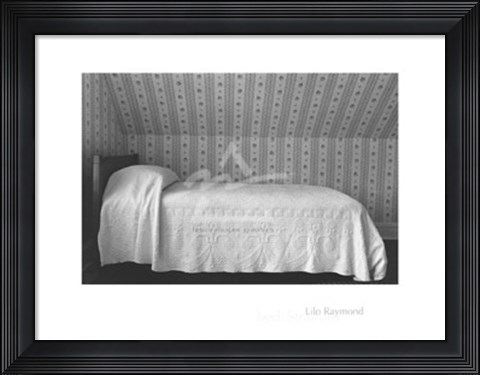 Framed Bed, Stratford Print