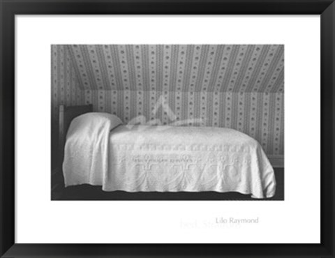 Framed Bed, Stratford Print