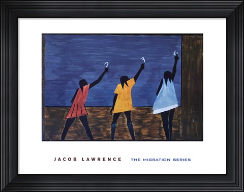 Framed Migration Series, No. 58, 1941 Print