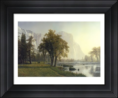 Framed El Capitan, Yosemite Valley, California, 1875 Print