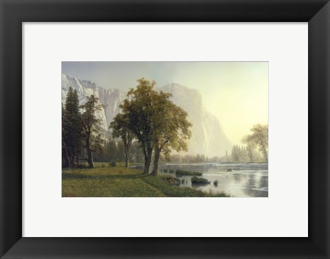 Framed El Capitan, Yosemite Valley, California, 1875 Print