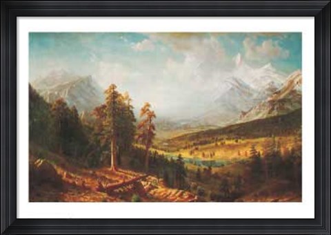 Framed Estes Park Print