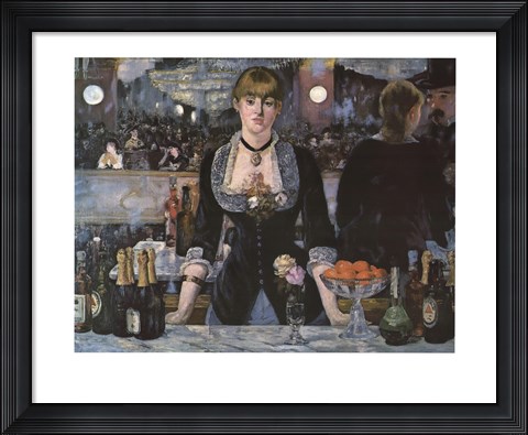 Framed Bar At the Folies-Bergere Print