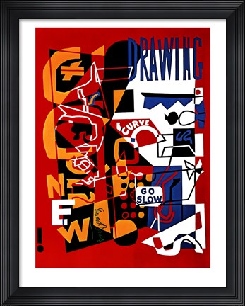 Framed Combination Concrete Print