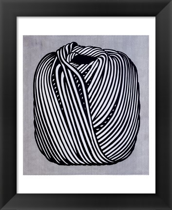 Framed Ball of Twine, 1963 Print