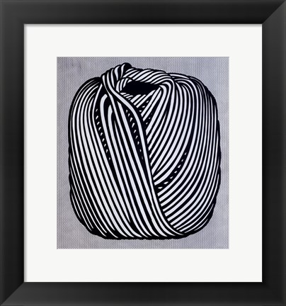 Framed Ball of Twine, 1963 Print