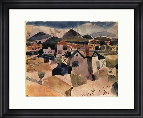 Framed View of Saint Germain Print