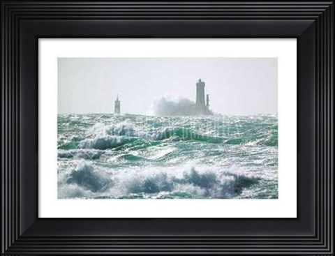 Framed Pointe Du Raz Print